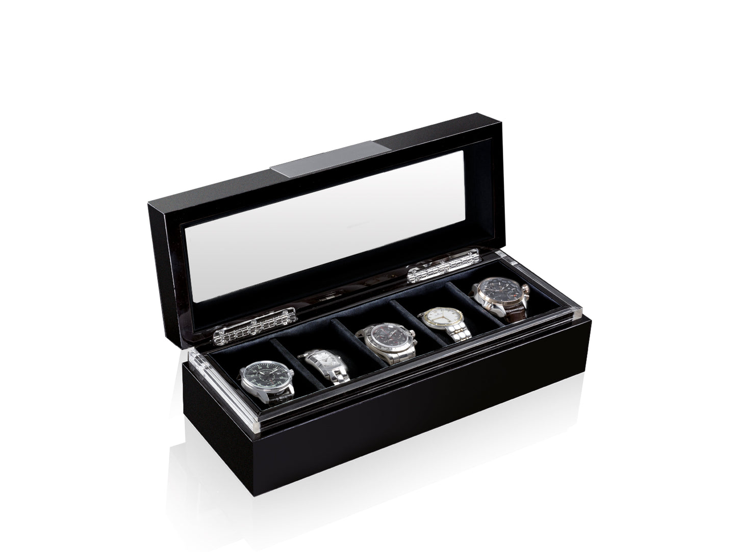 Executive 5 Watches Black Box