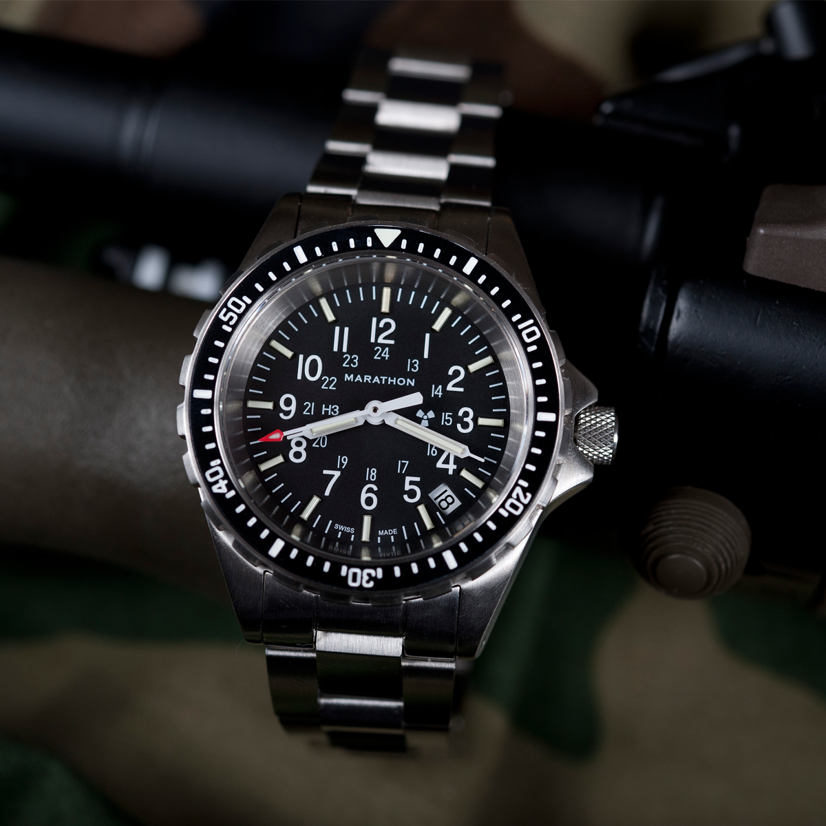 Medium Diver's Quartz (MSAR Quartz) No Government Markings - 36mm - marathonwatch