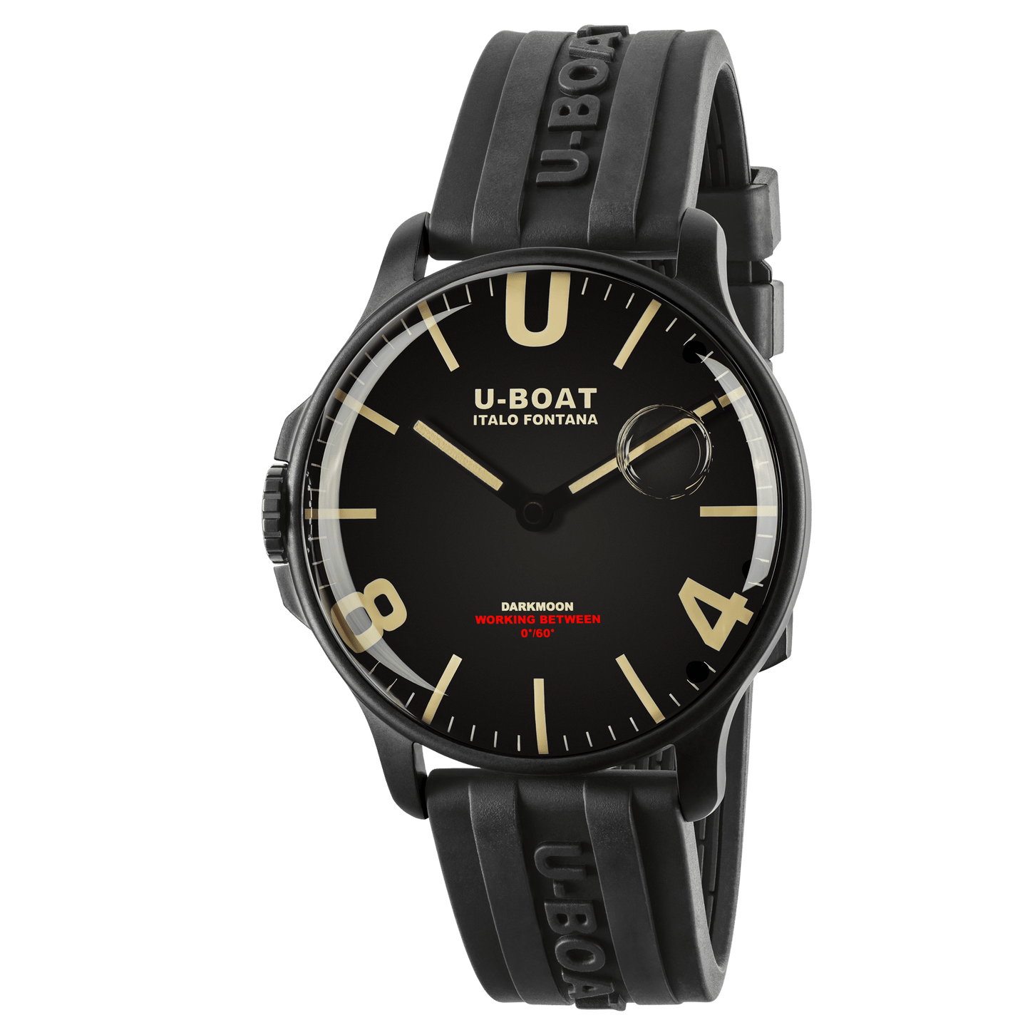 U-BOAT DARKMOON 44MM BLACK IPB 8464/B