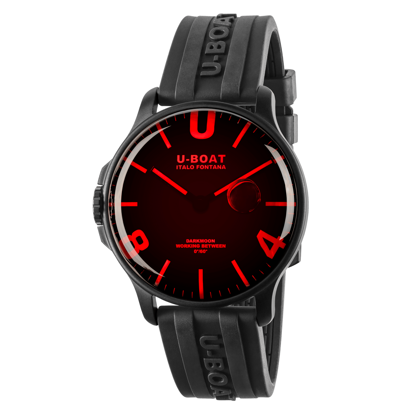 U-BOAT DARKMOON 44MM RED GLASS IPB CODE 8466/B