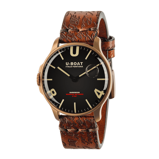 U-BOAT DARKMOON 44MM BLACK IP BRONZE CODE 8467