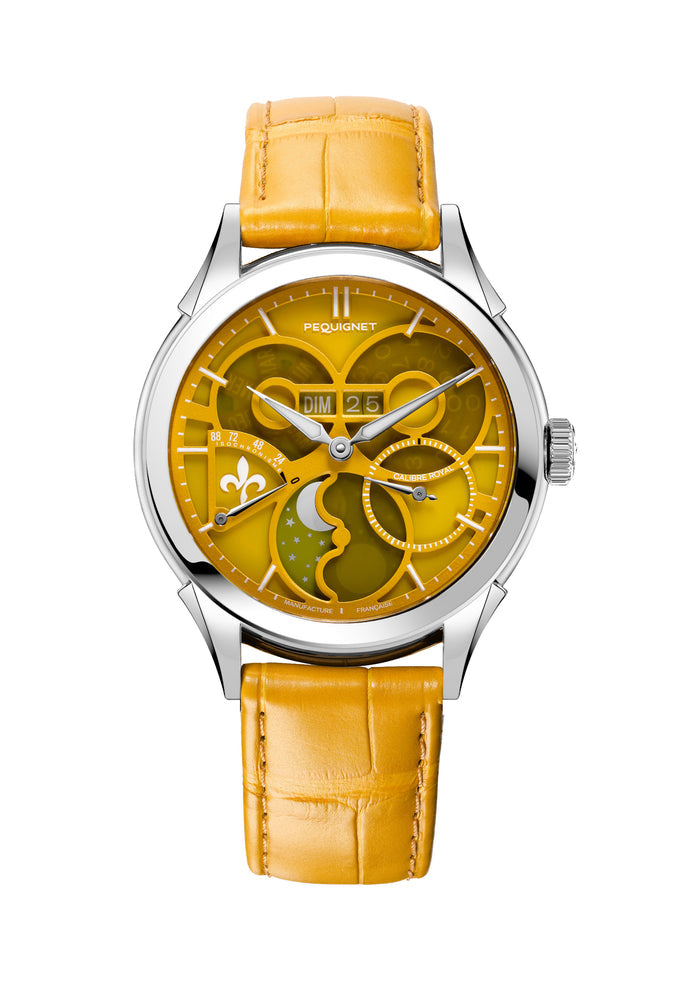 Royale Saphir Amber Yellow 42 mm