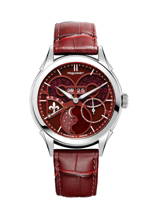 Royale Saphir Ruby red 42mm