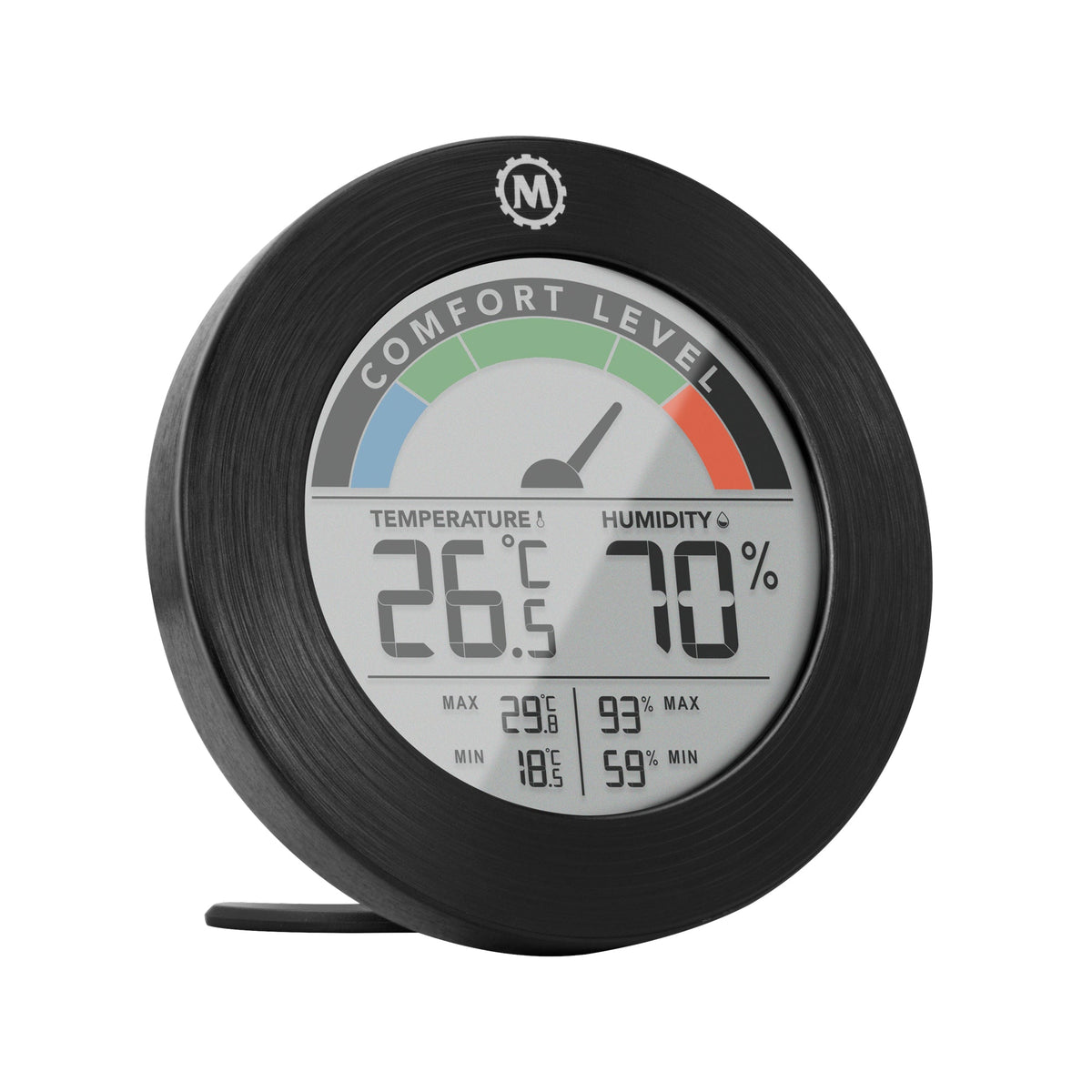 Marathon Digital Hygrometer with Temperature and Humidity