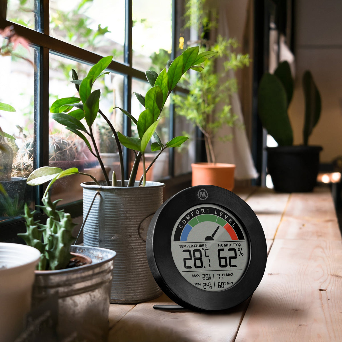 Marathon Digital Hygrometer with Temperature and Humidity