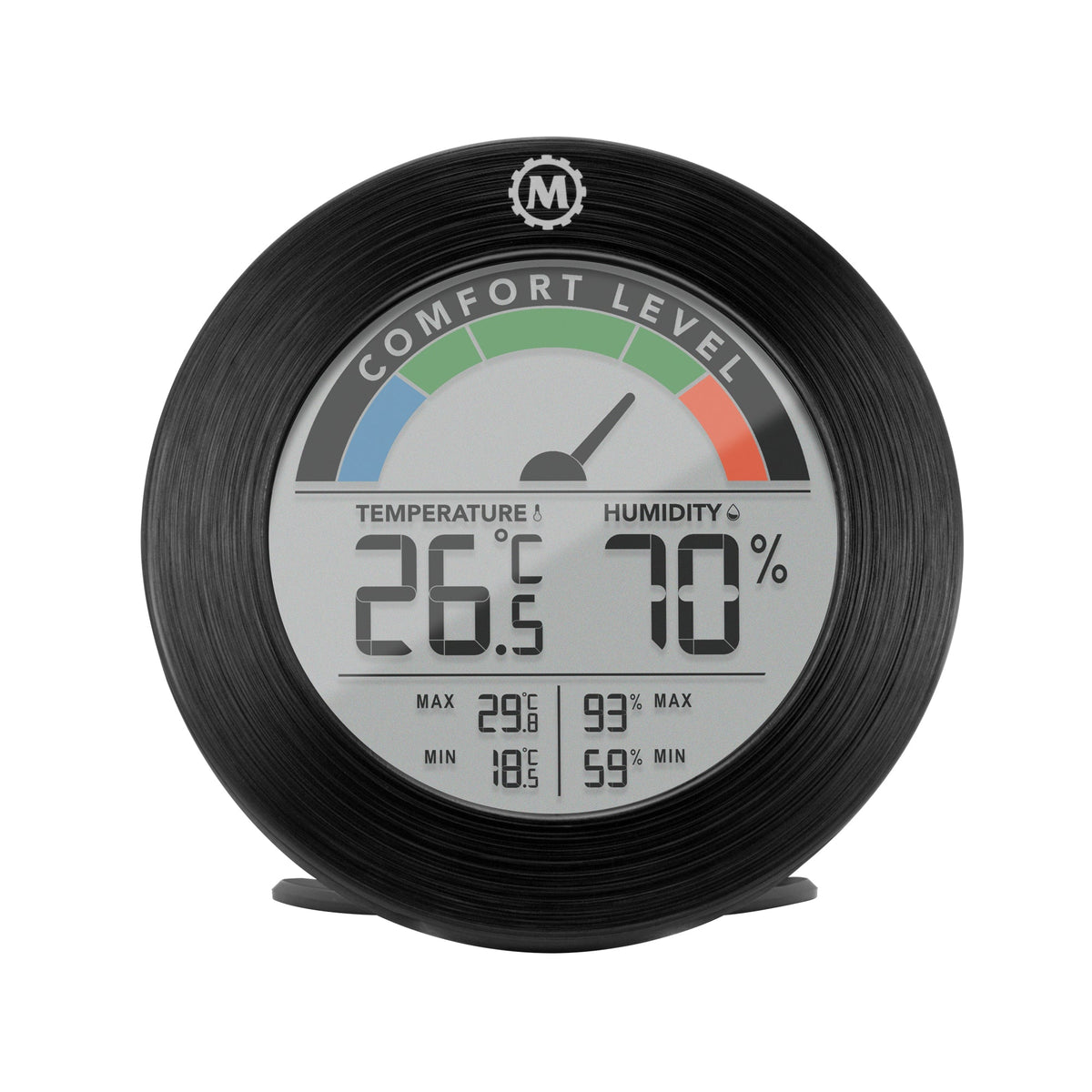Marathon Digital Hygrometer with Temperature and Humidity