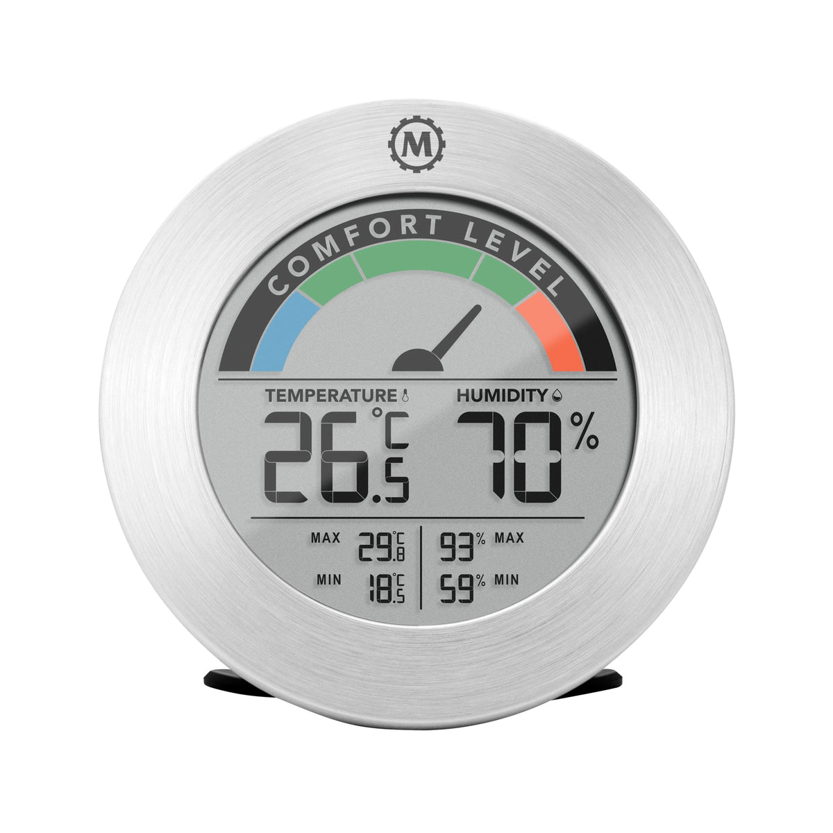 Marathon Digital Hygrometer with Temperature and Humidity