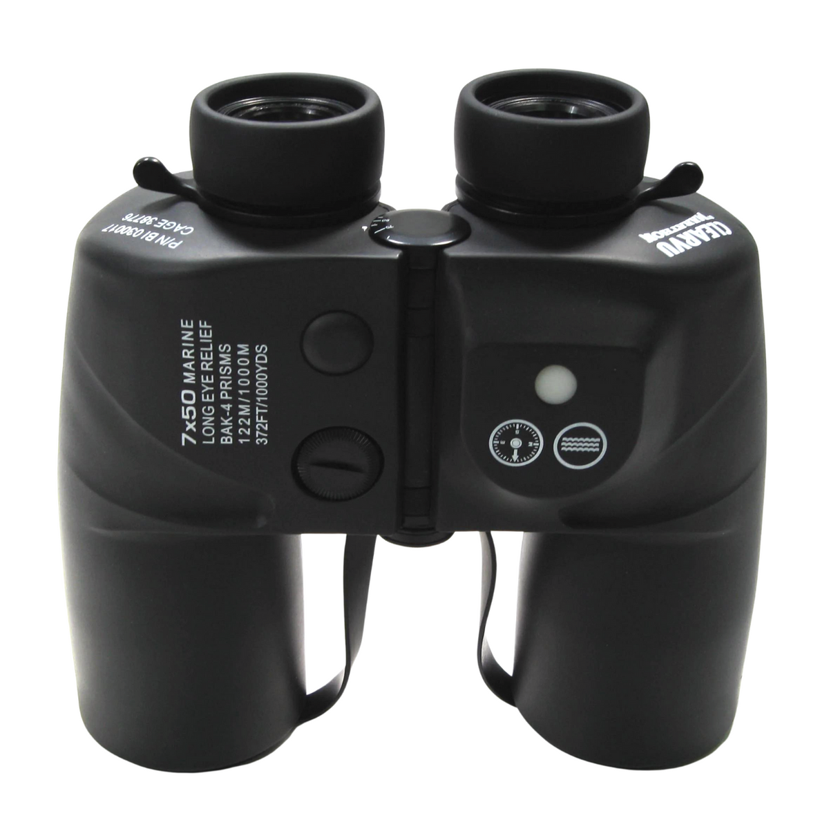 Marathon Binocular, Marine: 7x50 with Compass and Reticle