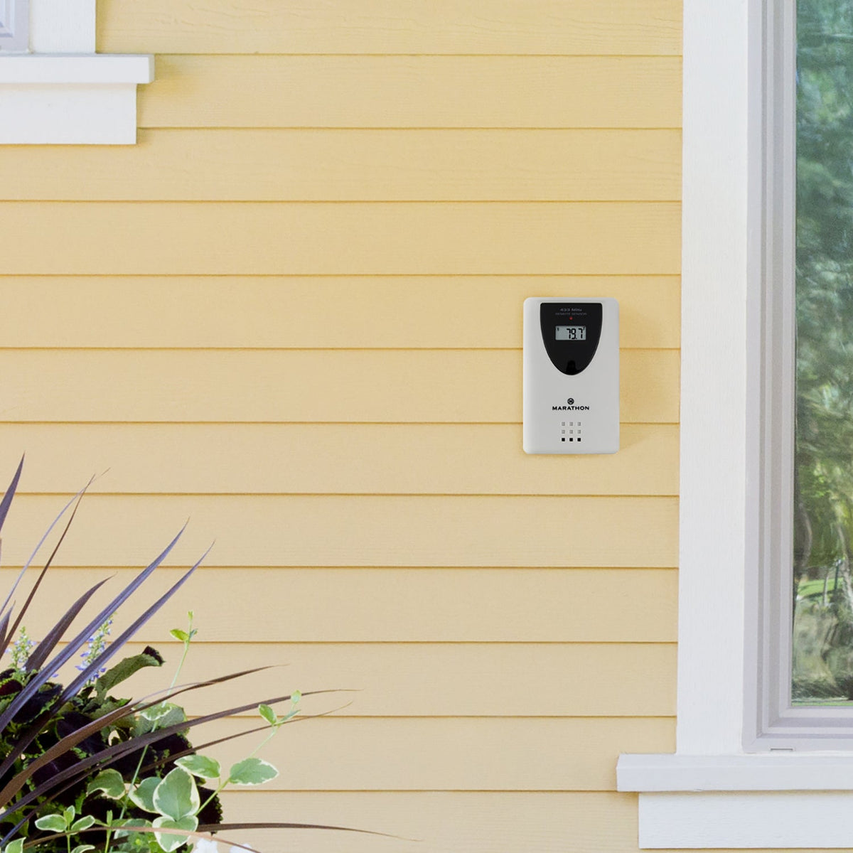 Marathon Replacement Remote Outdoor Sensor for Atomic Clocks with Full Date Display Series. Compatible with Model 27-FD