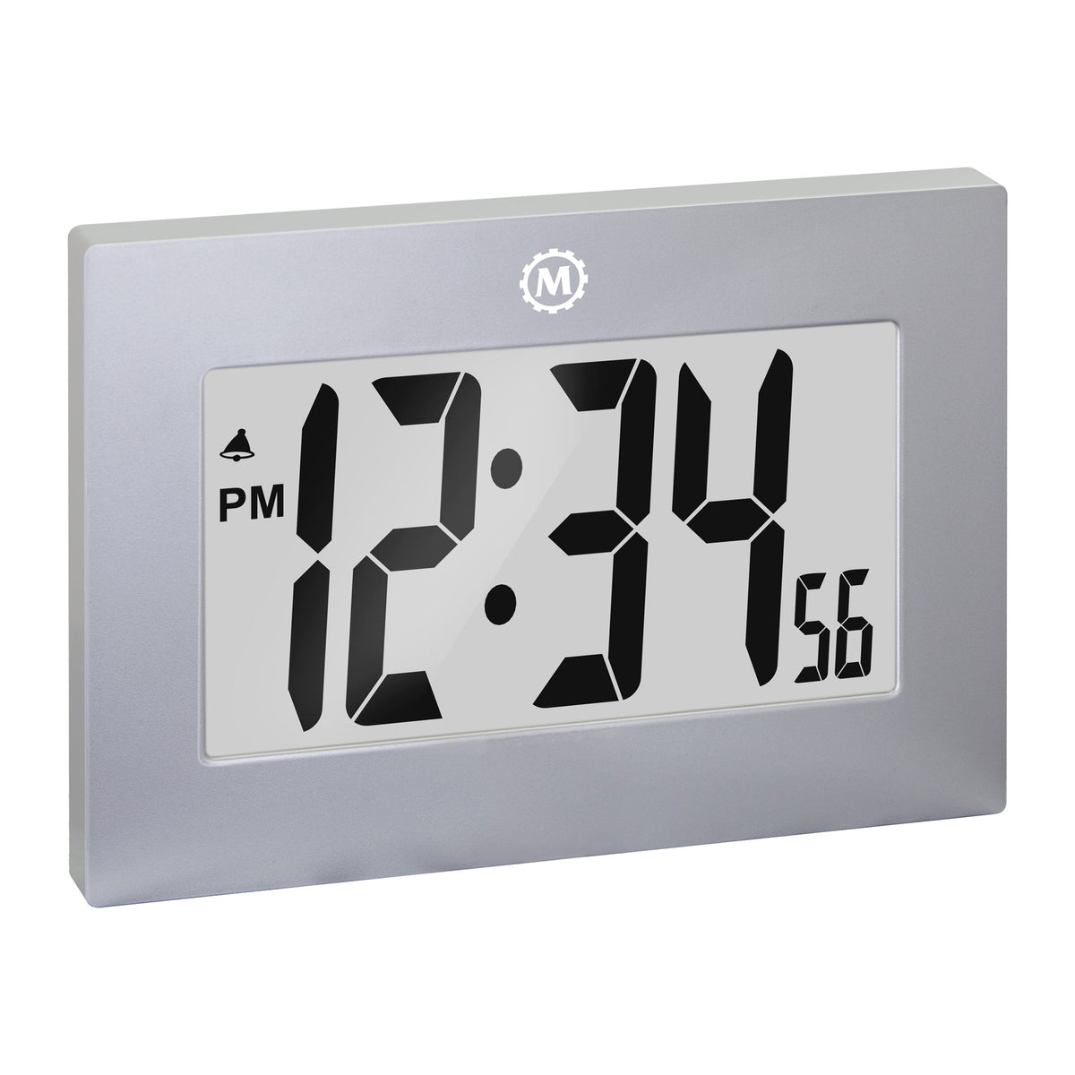 Marathon Clock, Large LCD display, Graphite Grey (5/10)