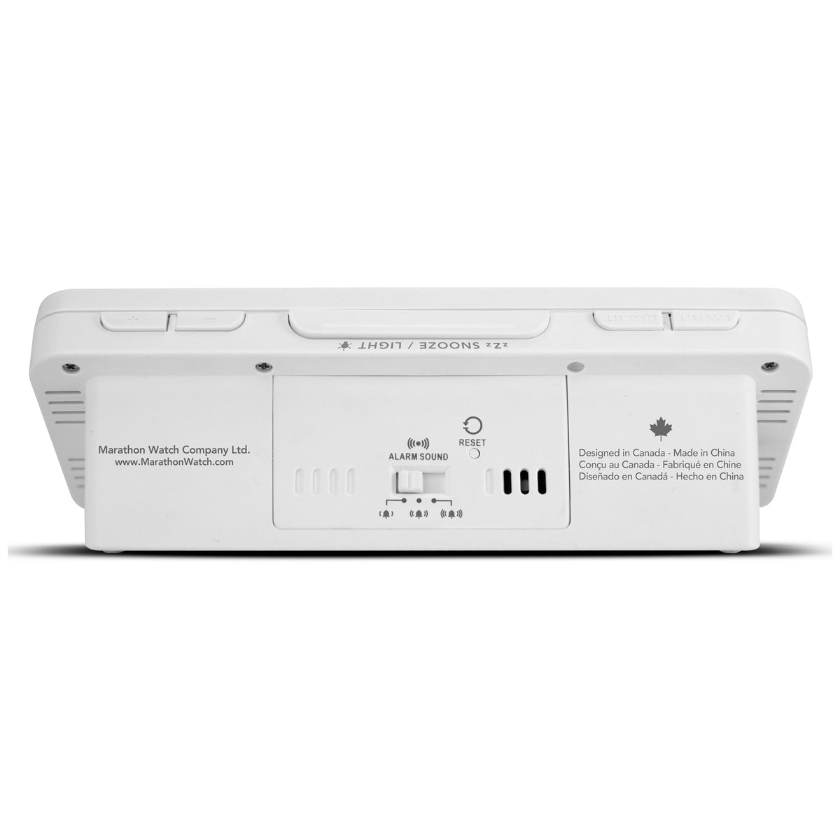 Marathon Hotel Collection - Fast Charging Dual USB-C Alarm Clock