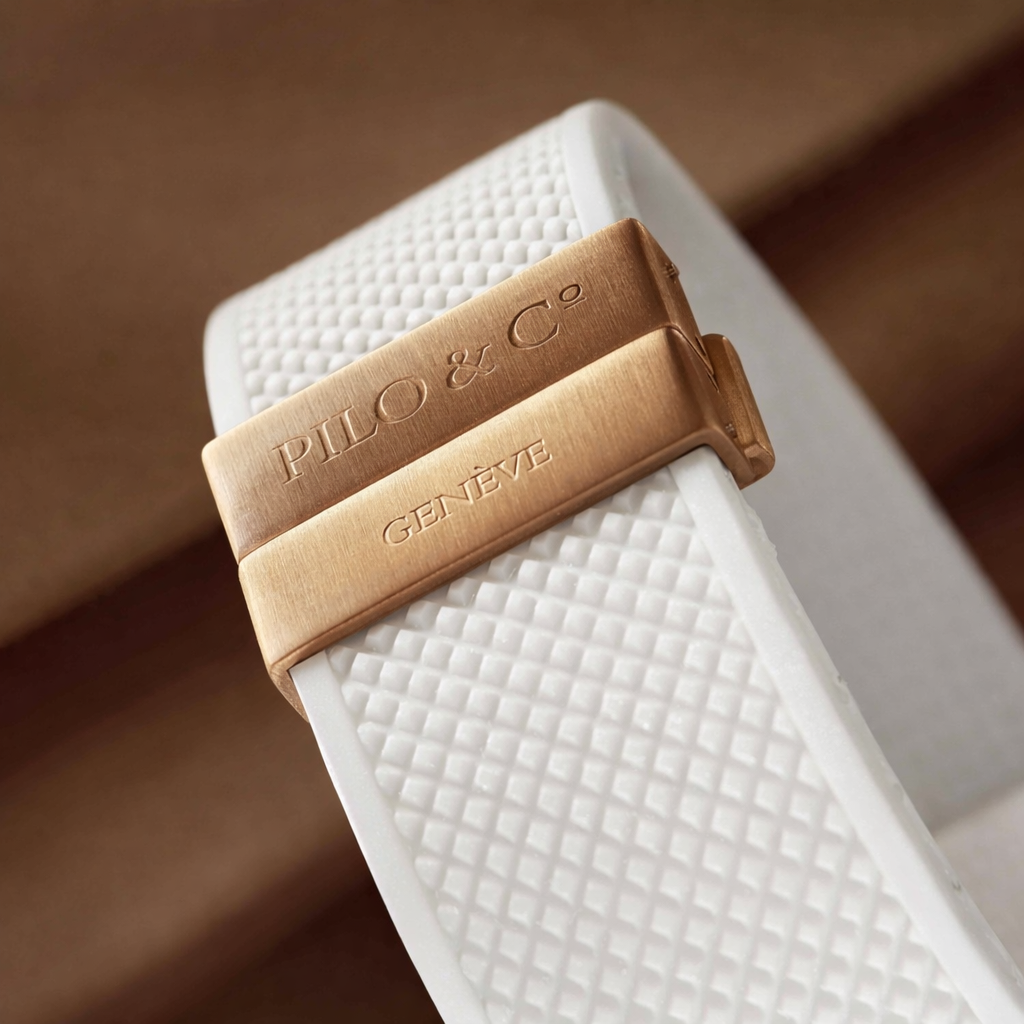 Swiss Mother-of-Pearl Square Watch