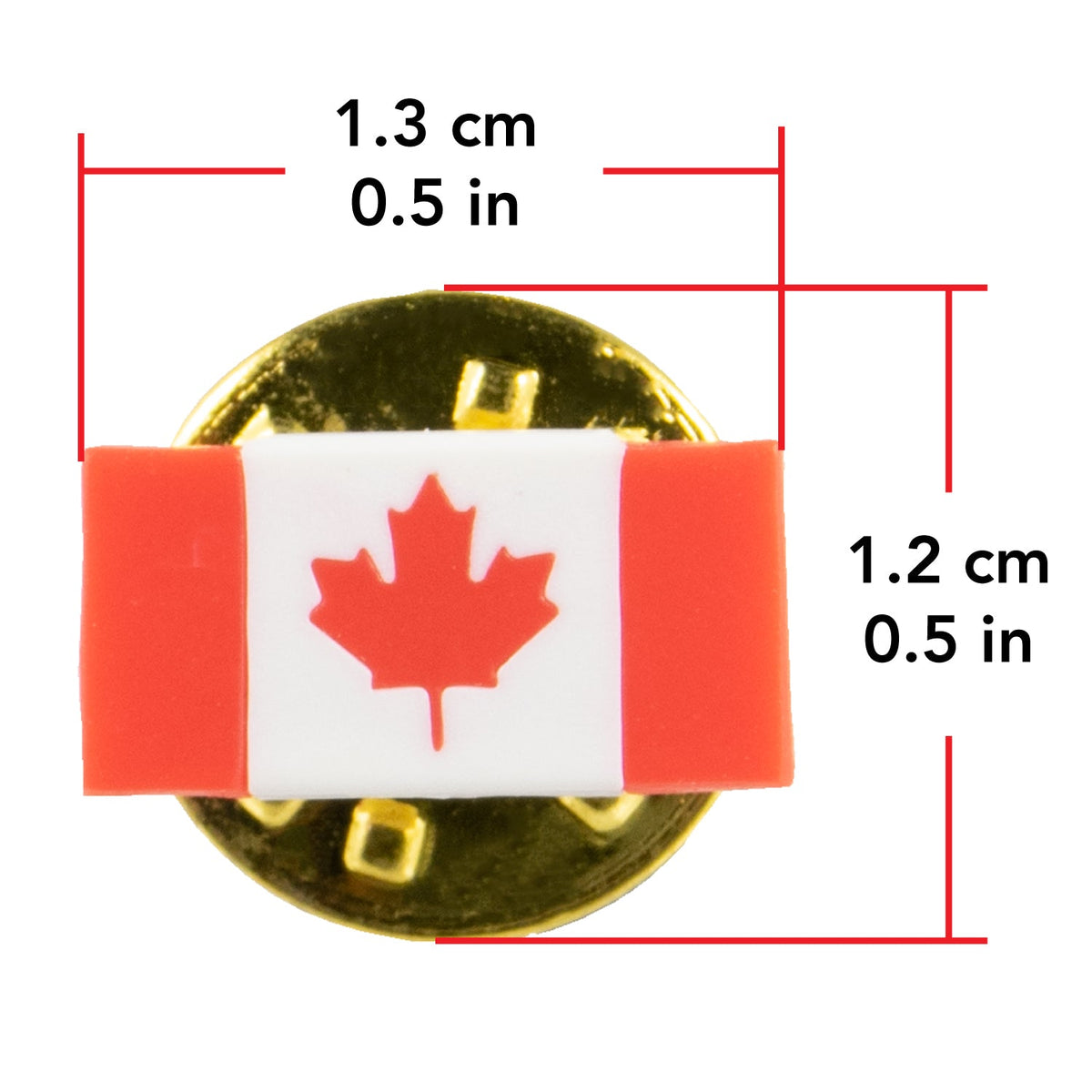 Marathon Official Government of Canada Issue Flag Lapel Pin