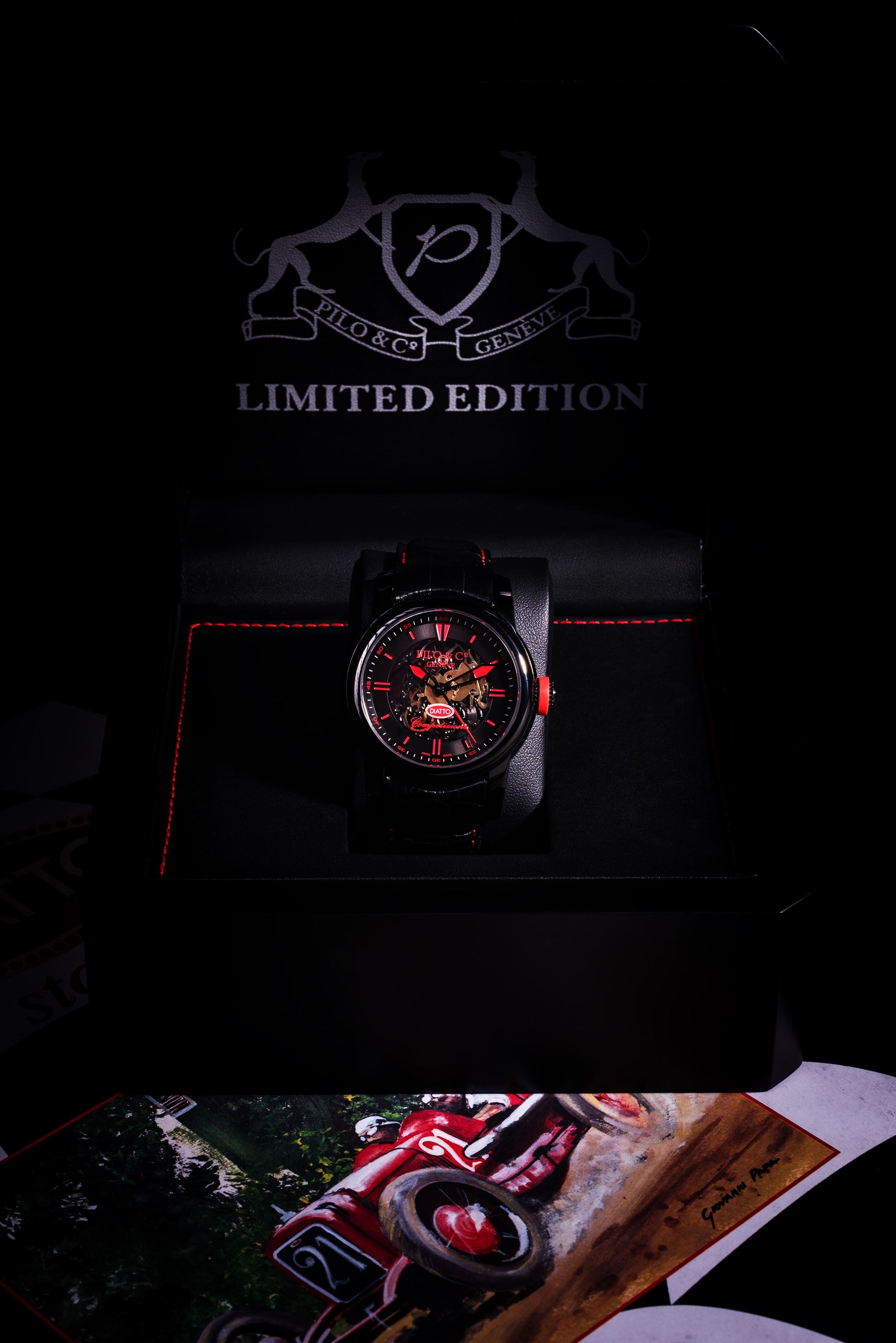 Limited Edition Skeleton Automatic Watch – Tempo Diatto