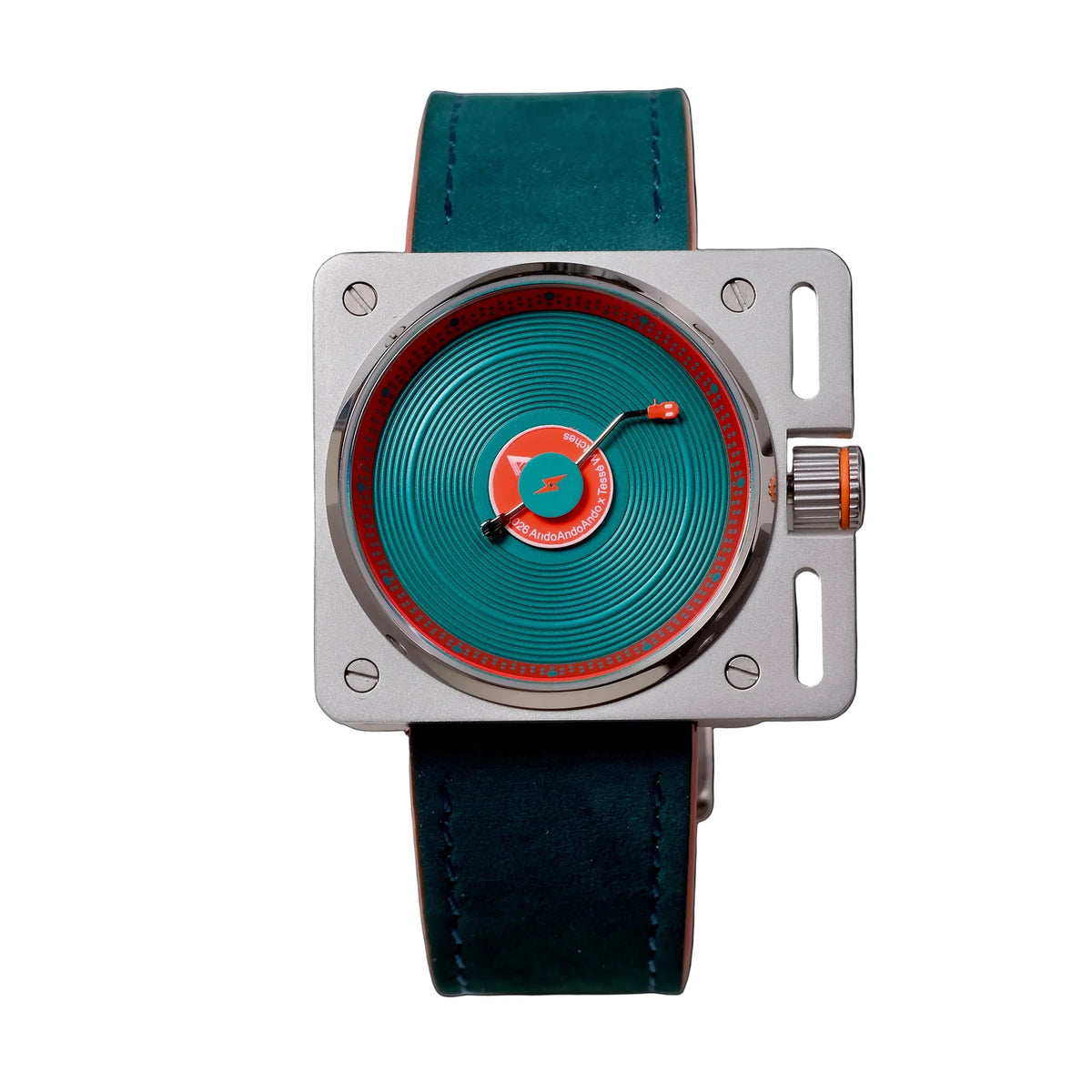TESSÉ The Vinyl Electric Teal - AndoAndoAndo x Tessé