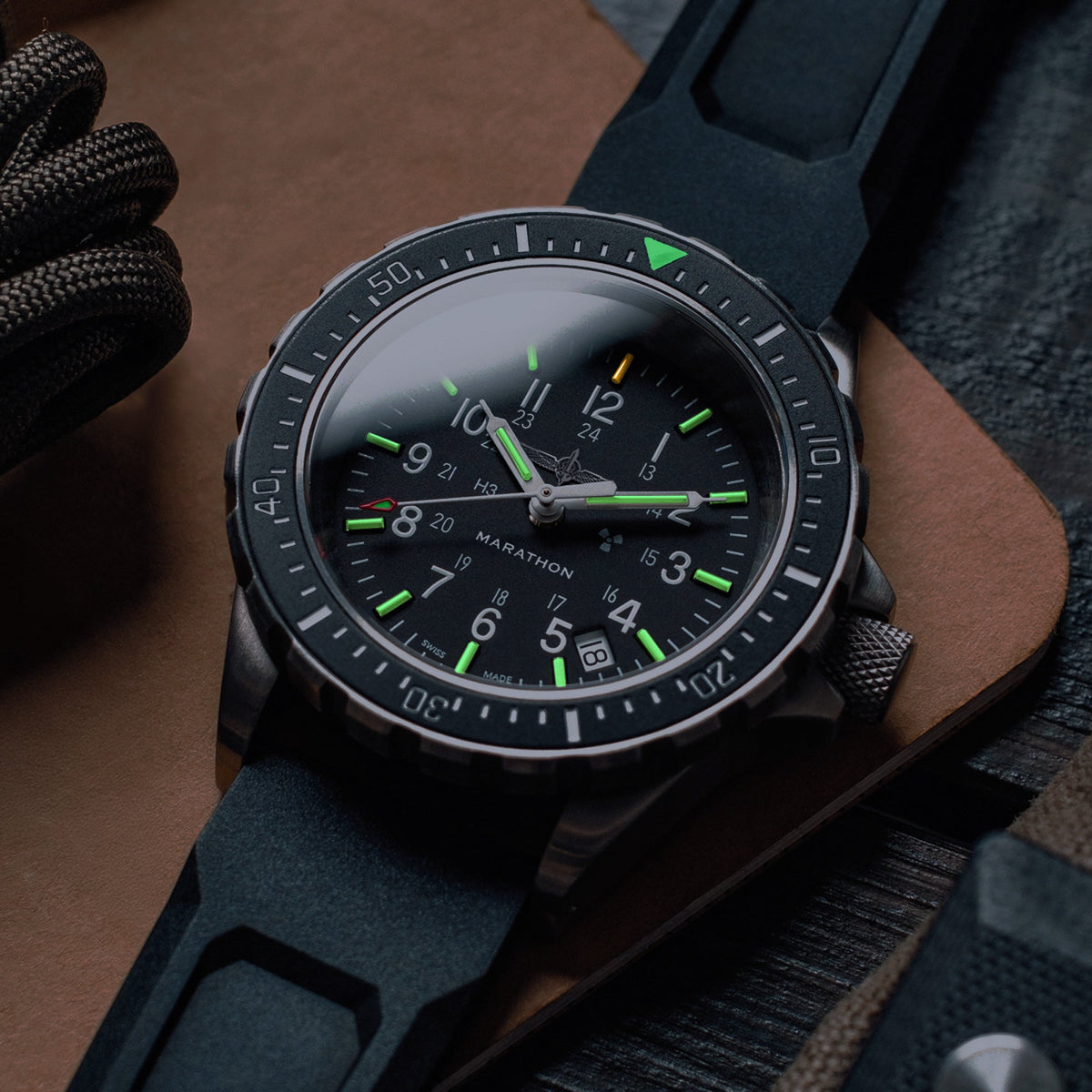 Marathon 41mm Official Duvdevan Large Diver's Quartz (TSAR)