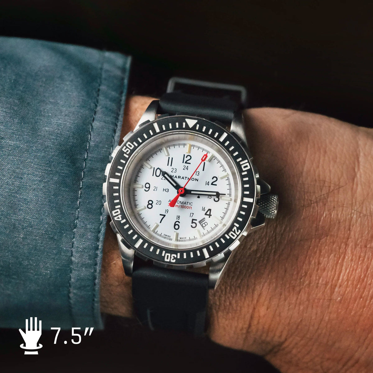 Marathon 41mm Arctic Edition Large Diver's Automatic (GSAR)