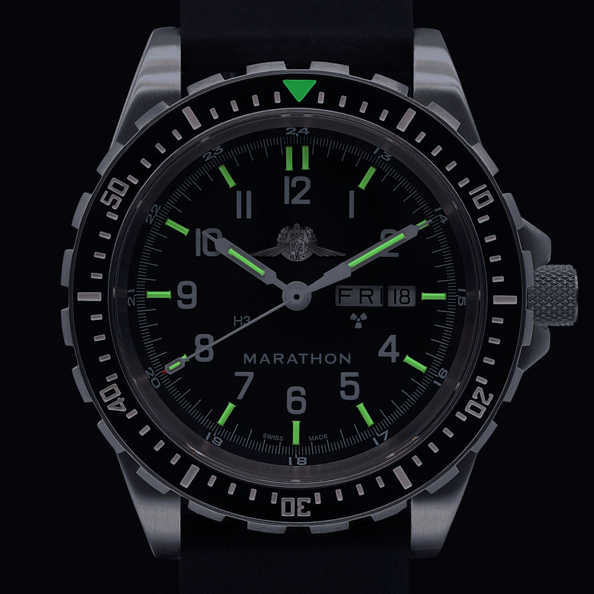Marathon 46mm Official YAMAM™ Jumbo Day/Date Automatic (JDD)