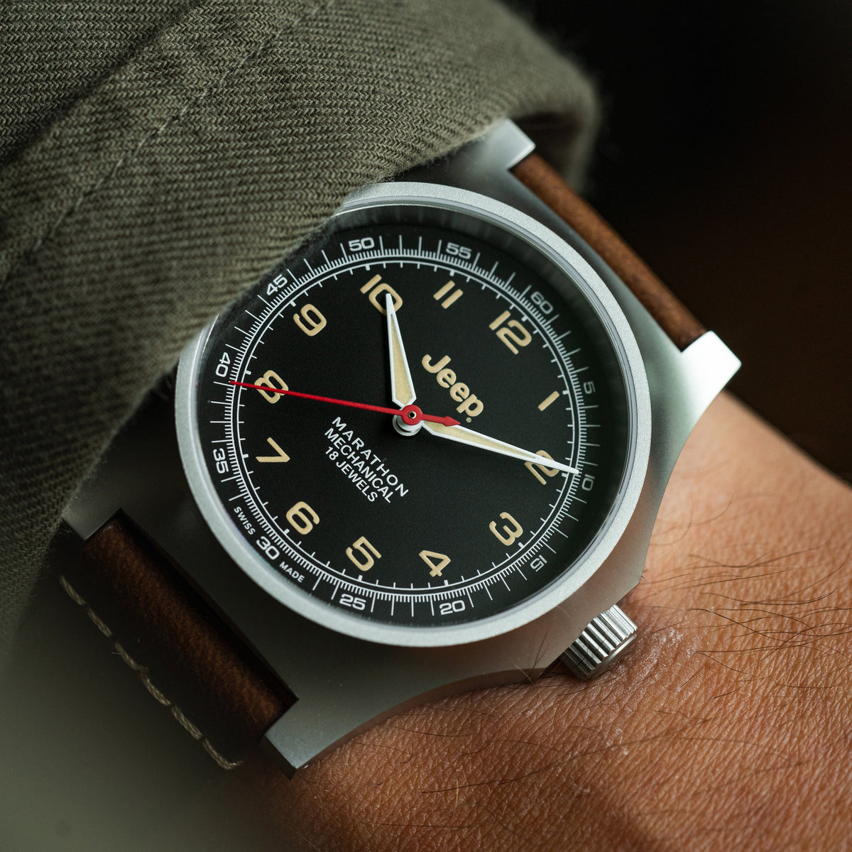 Marathon 41mm Jeep® Willys SSGPM (Officer's Mechanical)