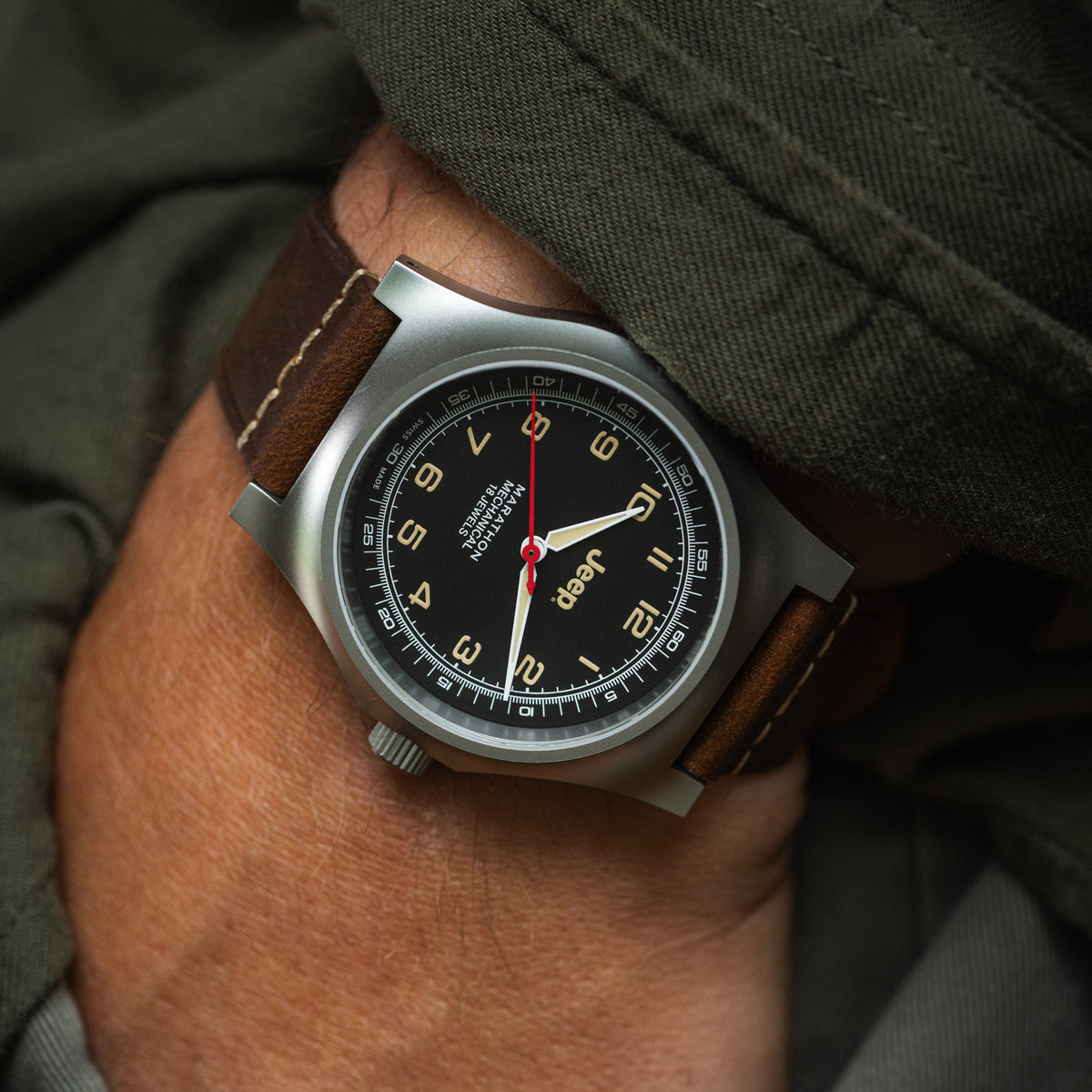 Marathon 41mm Jeep® Willys SSGPM (Officer's Mechanical)