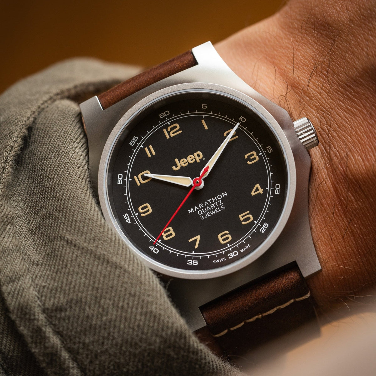 Marathon 41mm Jeep® Willys SSGPQ (Officer's Quartz)