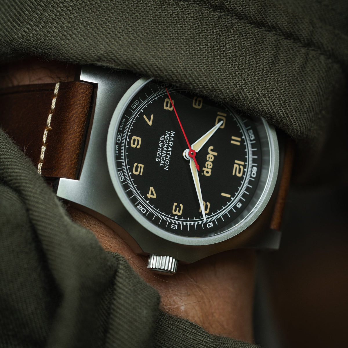 Marathon 41mm Jeep® Willys SSGPM (Officer's Mechanical)