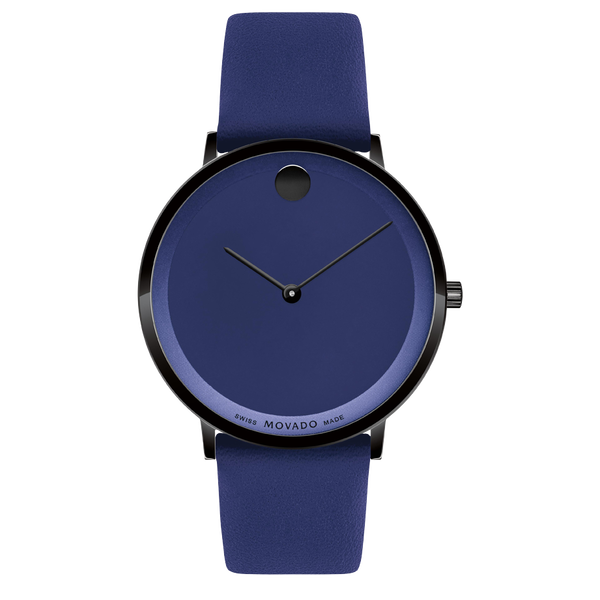 MOVADO - MODERN 47 - BLUE MUSEUM WITH FLAT DOT - WatchDNA | Connecting a network of jewellers with watch enthusiasts