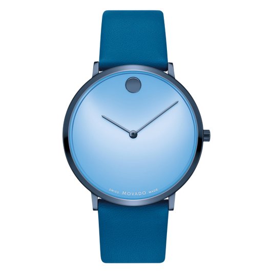 MOVADO - MODERN 47 - BLUE MUSEUM WITH FLAT DOT - WatchDNA | Connecting a network of jewellers with watch enthusiasts