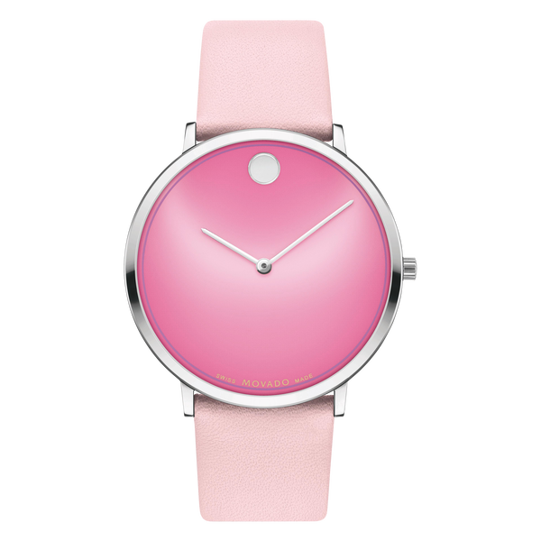 MOVADO - MODERN 47 - PINK MUSEUM WITH FLAT DOT - WatchDNA | Connecting a network of jewellers with watch enthusiasts