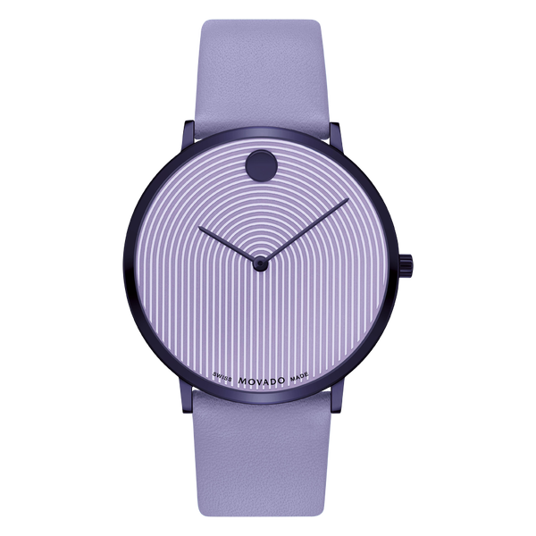MOVADO - MODERN 47 - PURPLE MUSEUM WITH FLAT DOT - WatchDNA | Connecting a network of jewellers with watch enthusiasts