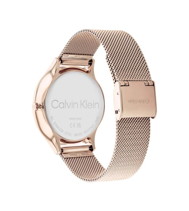 CALVIN KLEIN MULTIFUNCTION ROSE GOLD PLATED DAY 25200102