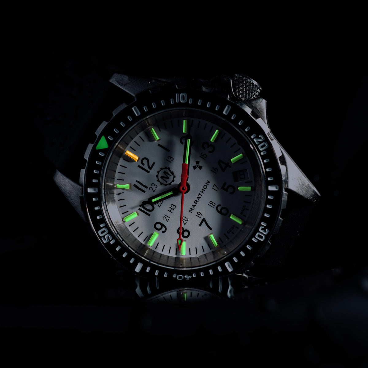 Marathon 36mm Arctic Edition Medium Diver's Quartz (MSAR Quartz)