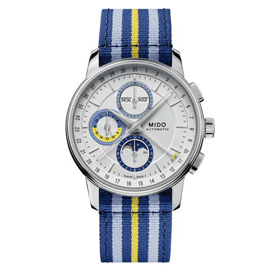 Mido Baroncelli Chronograph Moonphase M0276251703100 - WatchDNA | Connecting a network of jewellers with watch enthusiasts