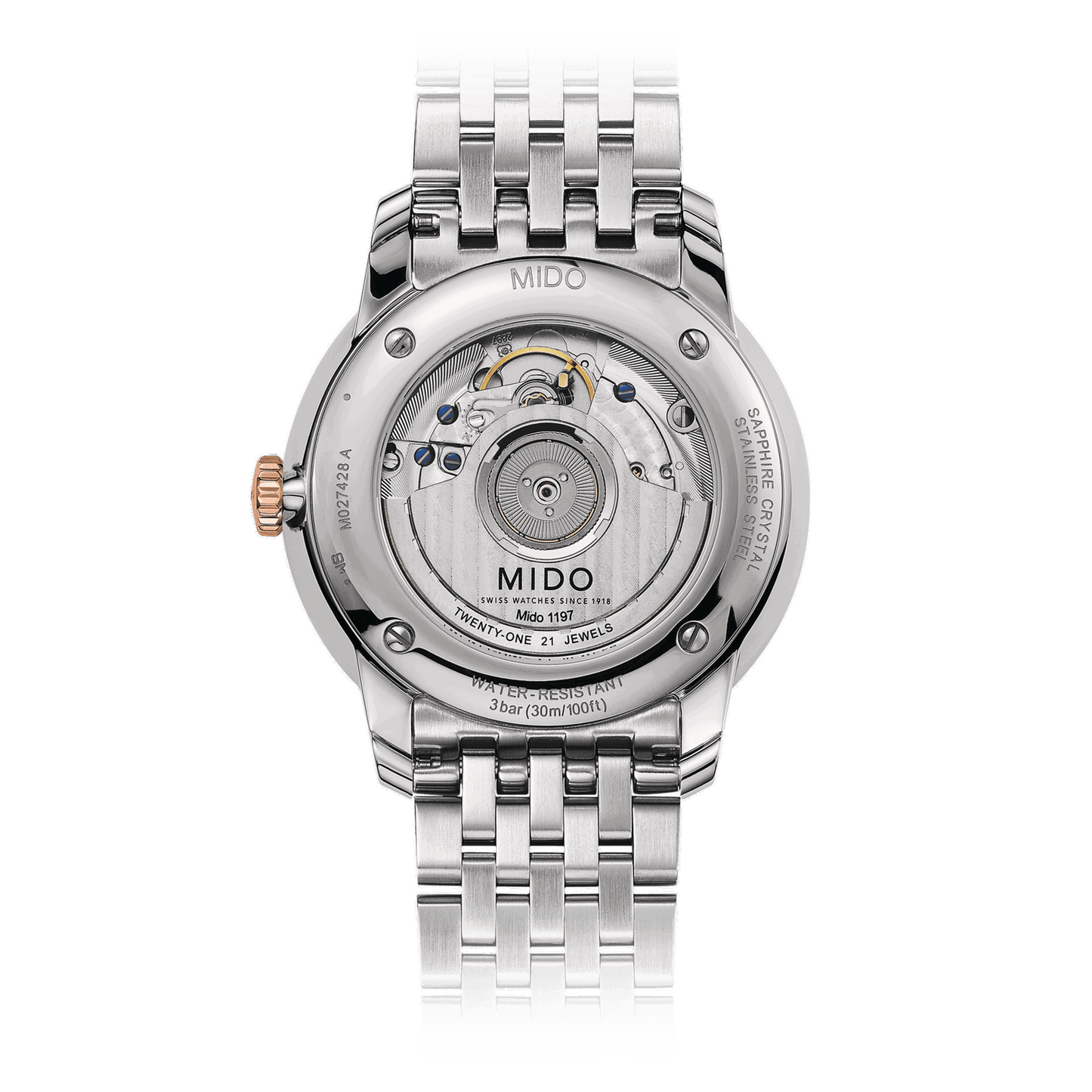 Mido Baroncelli III Power Reserve M0274282201300 - WatchDNA | Connecting a network of jewellers with watch enthusiasts