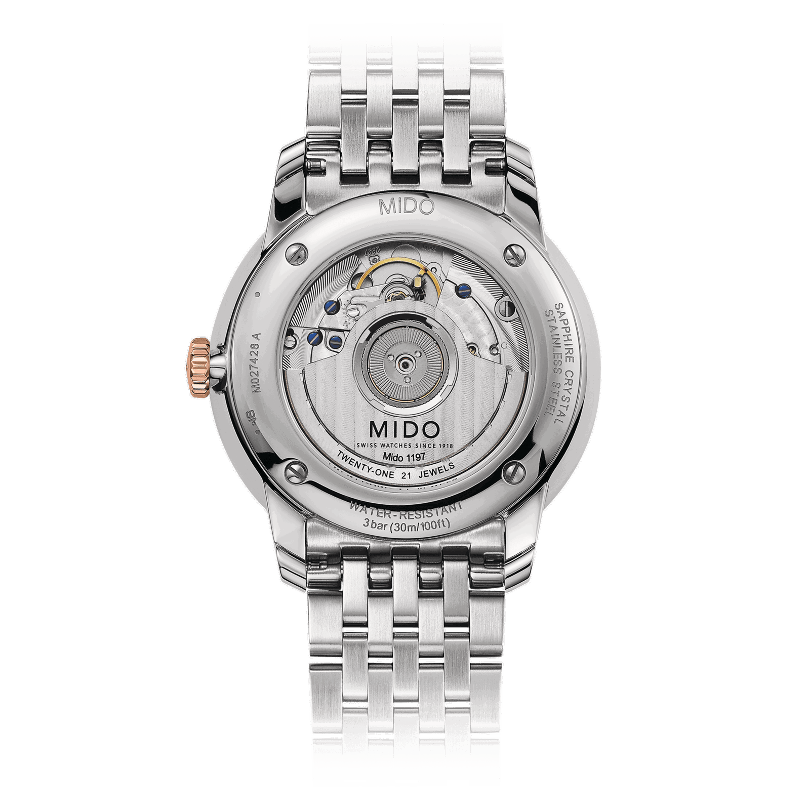 Mido Baroncelli III Power Reserve M0274282201300 - WatchDNA | Connecting a network of jewellers with watch enthusiasts