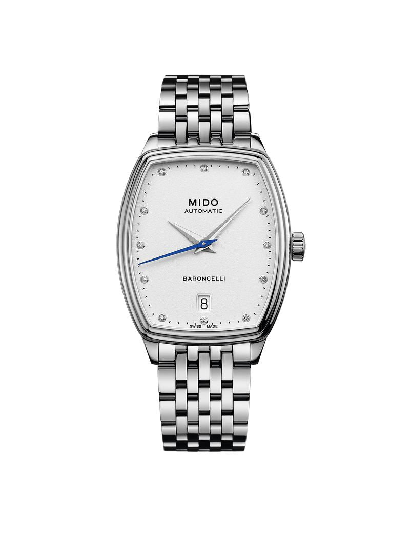 Mido Baroncelli III Tonneau Lady M0413071101600 - WatchDNA | Connecting a network of jewellers with watch enthusiasts
