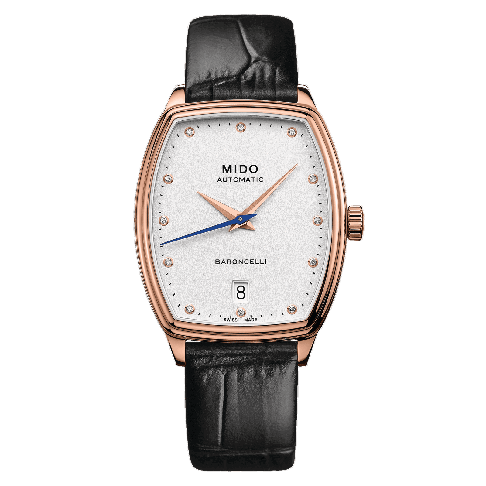 Mido Baroncelli III Tonneau Lady M0413073601600 - WatchDNA | Connecting a network of jewellers with watch enthusiasts