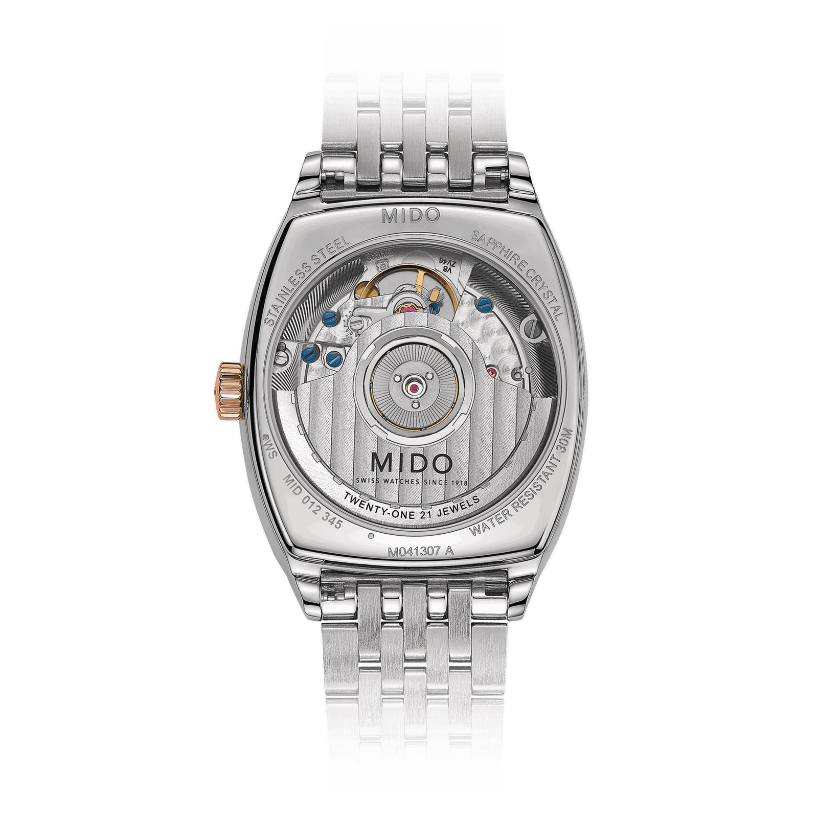Mido Baroncelli III Tonneau Lady M0413073601600 - WatchDNA | Connecting a network of jewellers with watch enthusiasts
