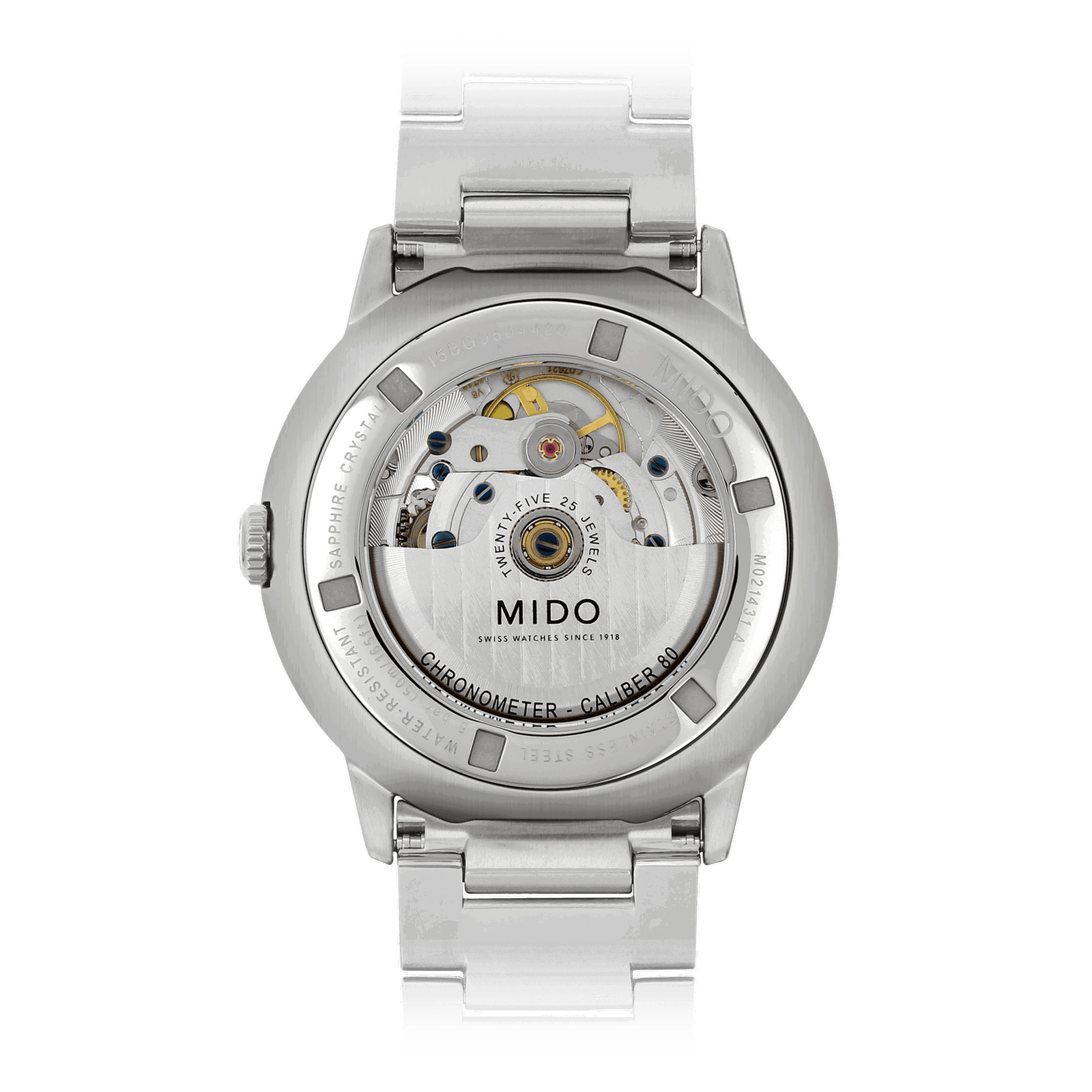 Mido Commander Chronometer M0214311103100 - WatchDNA | Connecting a network of jewellers with watch enthusiasts