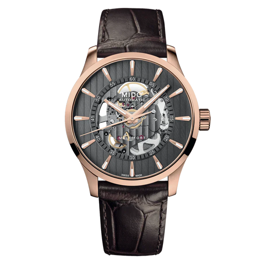 Mido Multifort Skeleton Vertigo M0384363606100 - WatchDNA | Connecting a network of jewellers with watch enthusiasts