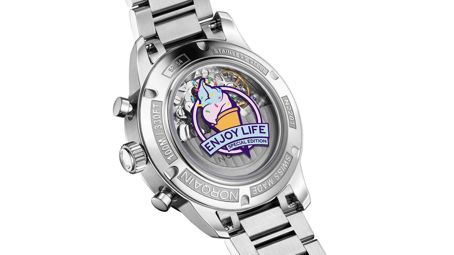 NORQAIN Freedom Chrono Enjoy Life "Sprinkles"  N2201.19S04.A01