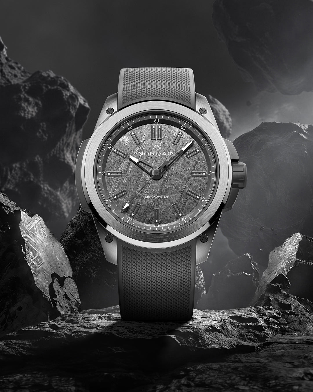 NORQAIN Wild ONE Meteorite Titanium Special Edition 42mm N3000.21T01.M01.R01