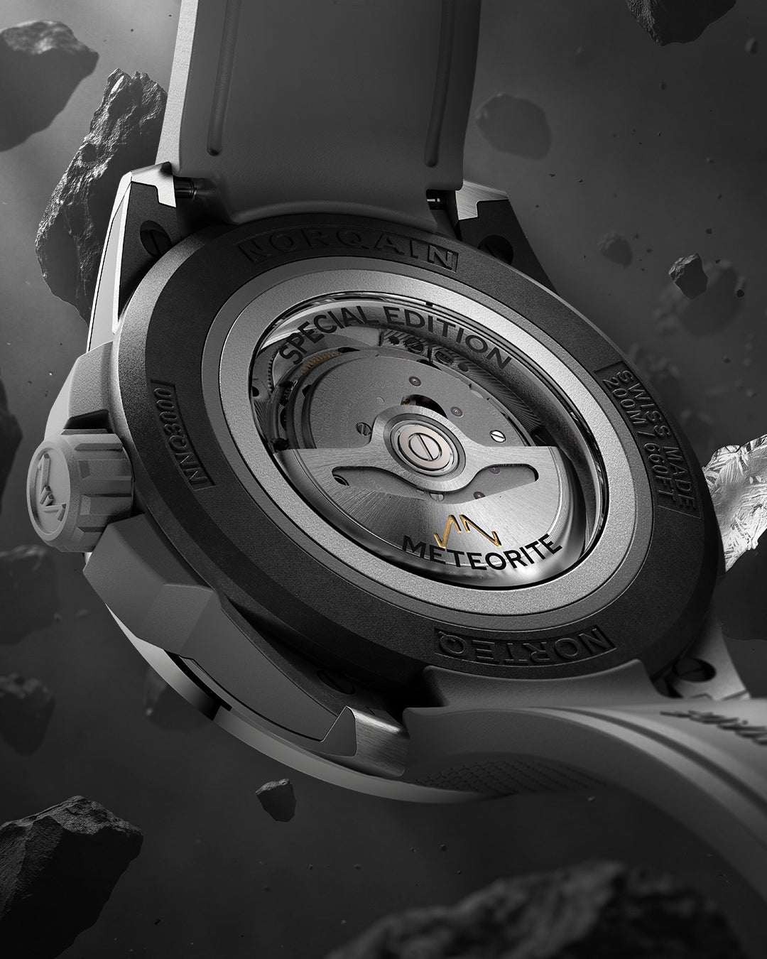 NORQAIN Wild ONE Meteorite Titanium Special Edition 42mm N3000.21T01.M01.R01