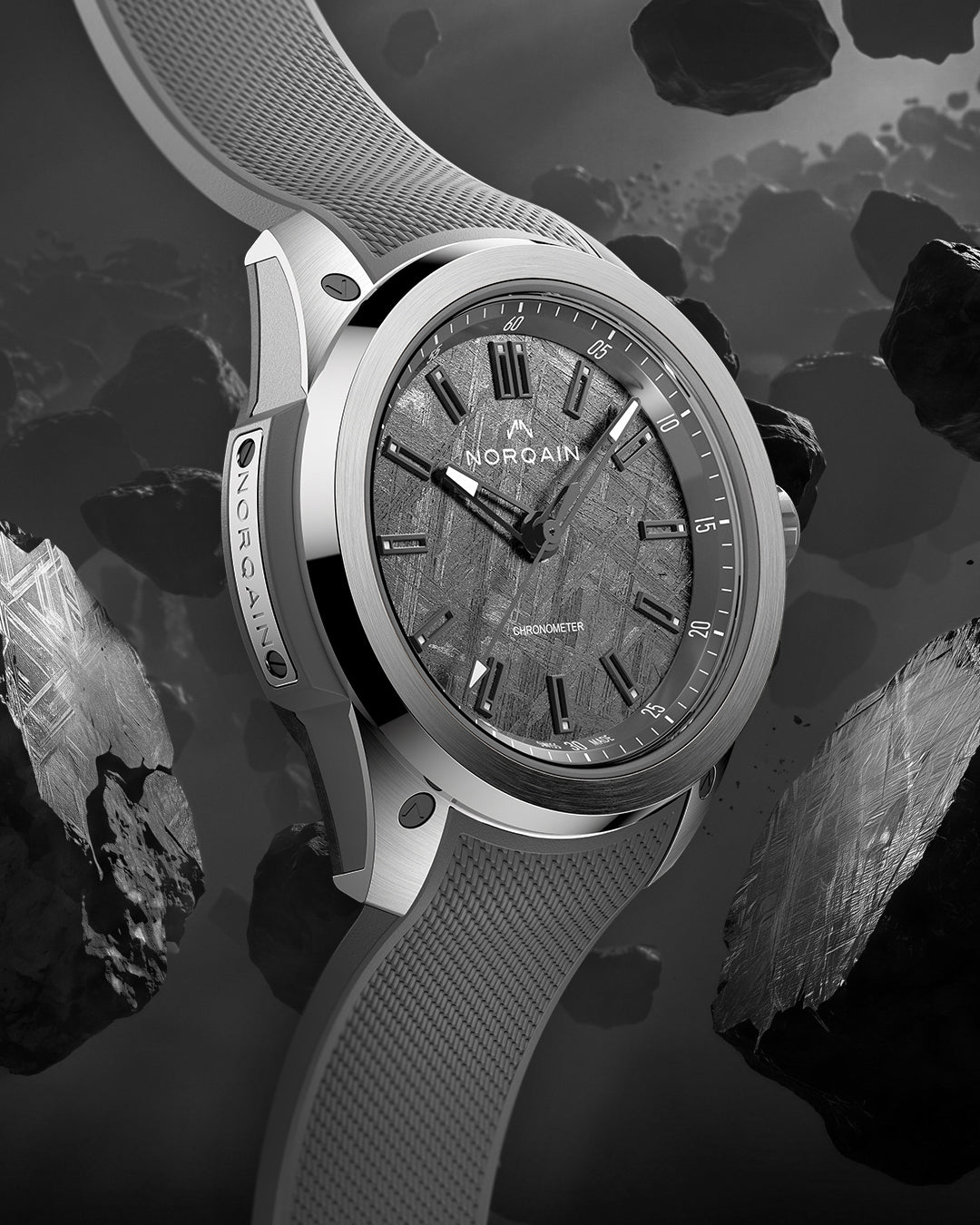 NORQAIN Wild ONE Meteorite Titanium Special Edition 42mm N3000.21T01.M01.R01