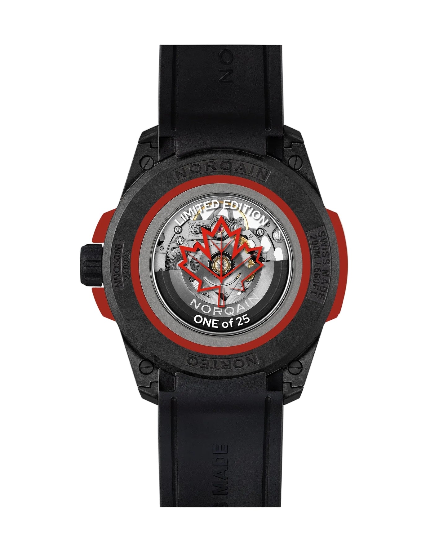 NORQAIN Wild ONE Skeleton 42mm Canada Limited Edition