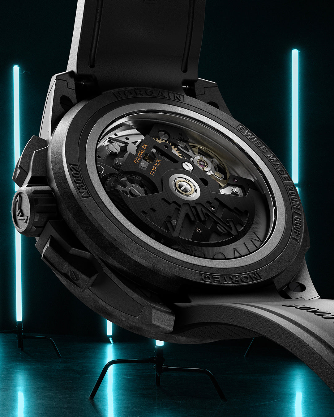 NORQAIN Wild ONE Skeleton Chrono N3002.40Q01.B07