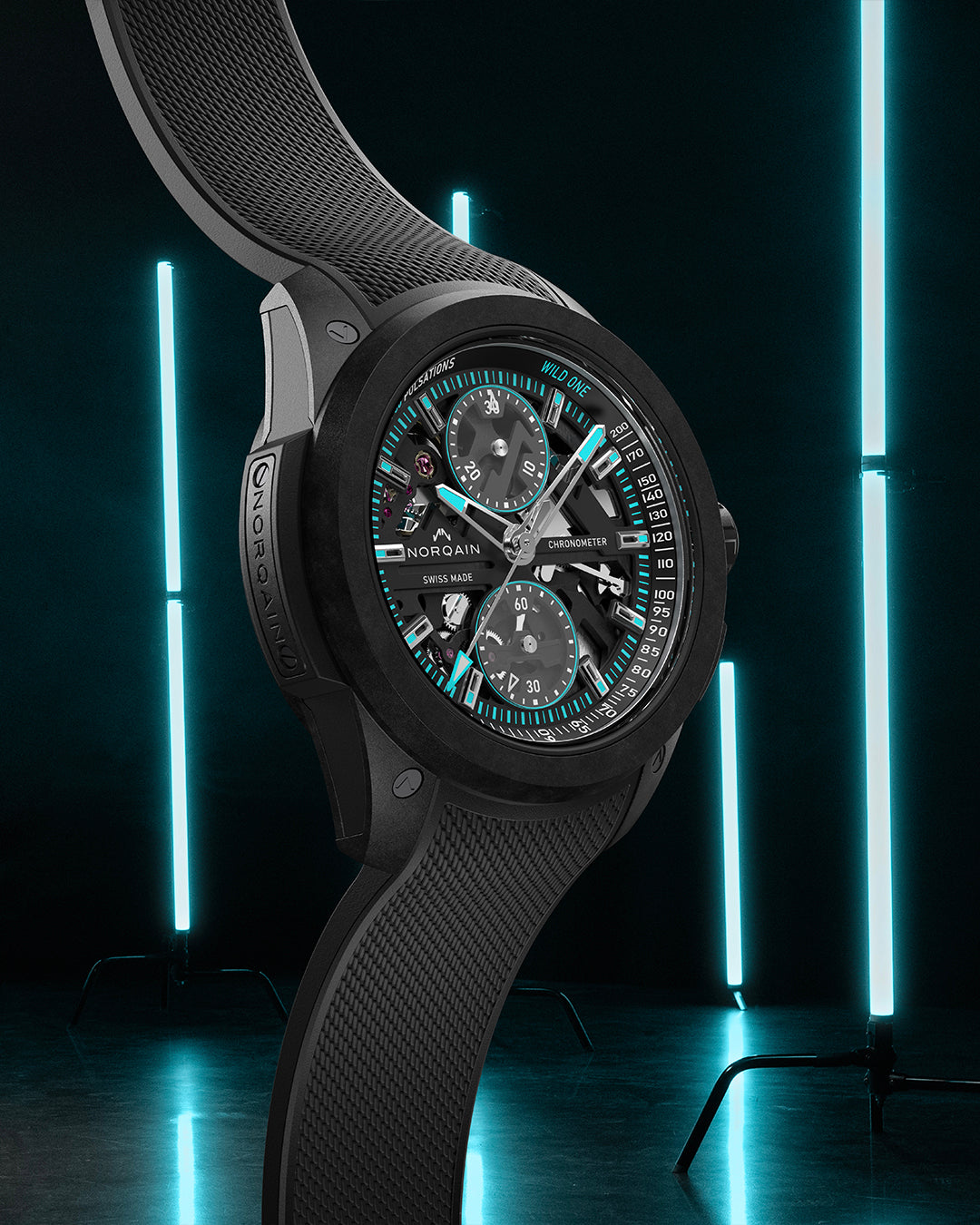 NORQAIN Wild ONE Skeleton Chrono N3002.40Q01.B07
