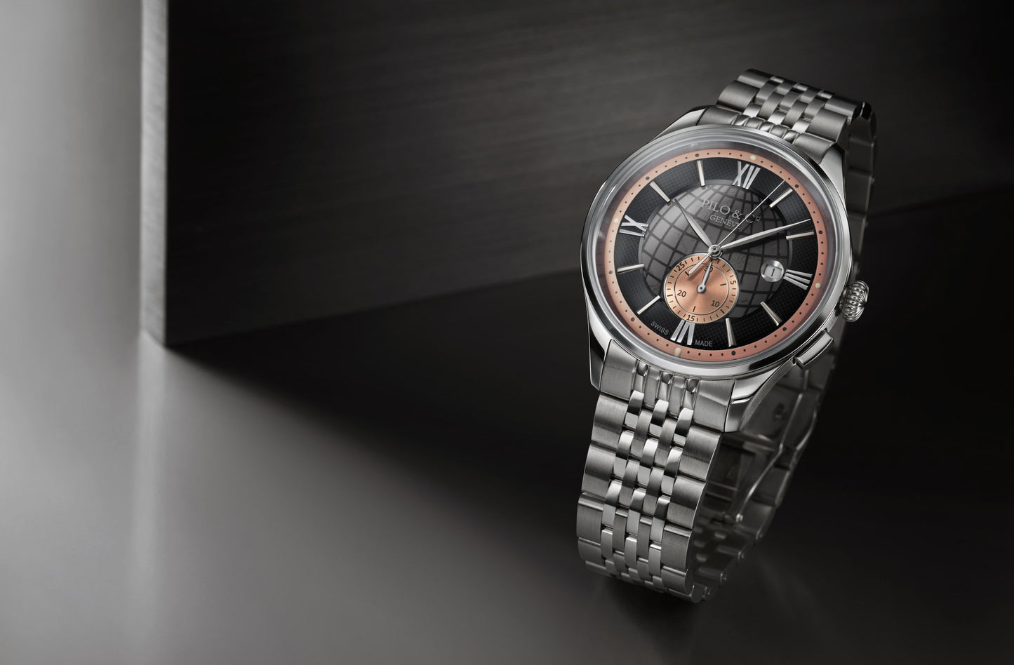 Montecristo Monopulsante P0361CHQS Swiss Vintage Chronograph Watch