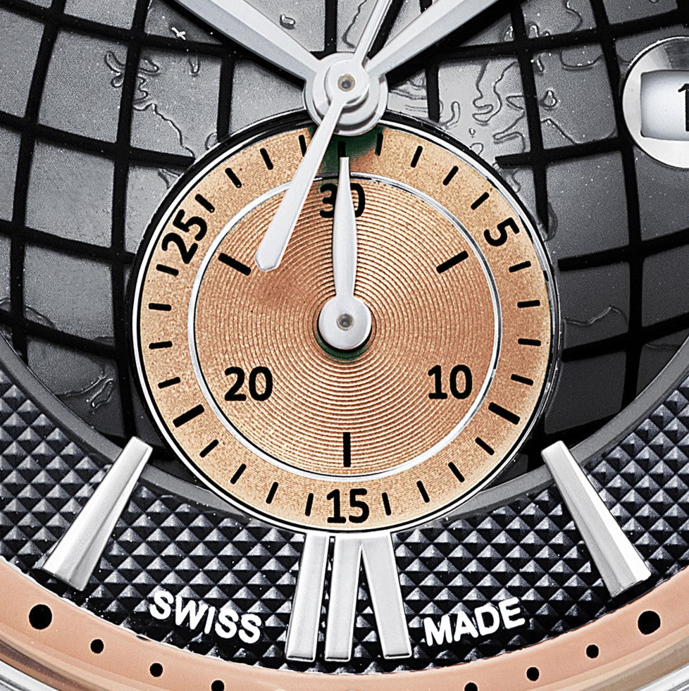 Montecristo Monopulsante P0361CHQS Swiss Vintage Chronograph Watch