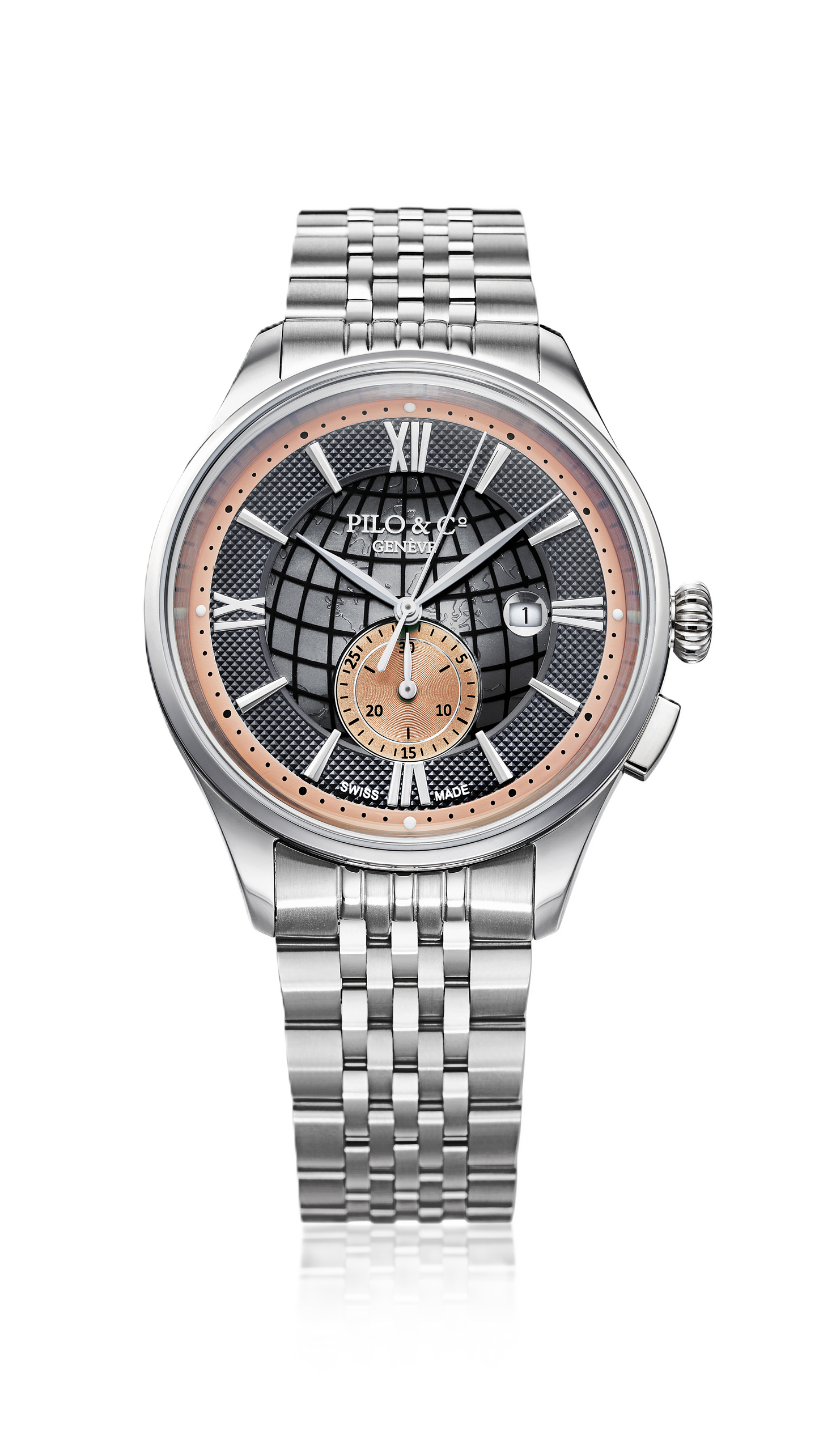 Montecristo Monopulsante P0361CHQS Swiss Vintage Chronograph Watch